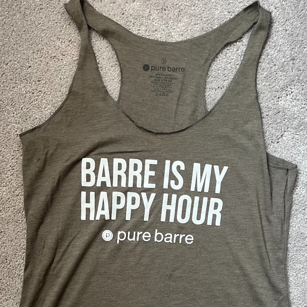 Pure Barre Barre Is My Happy Hour Tank